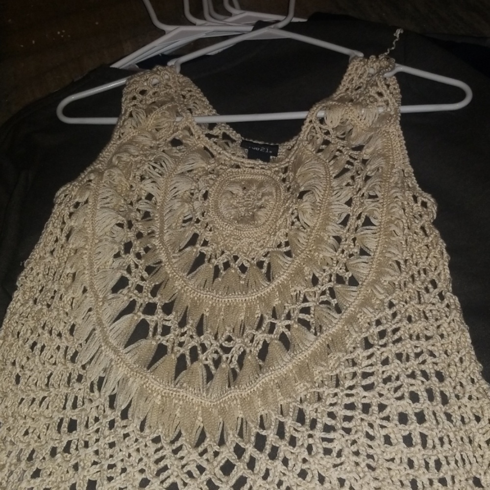 Tank top cover, rue 21
